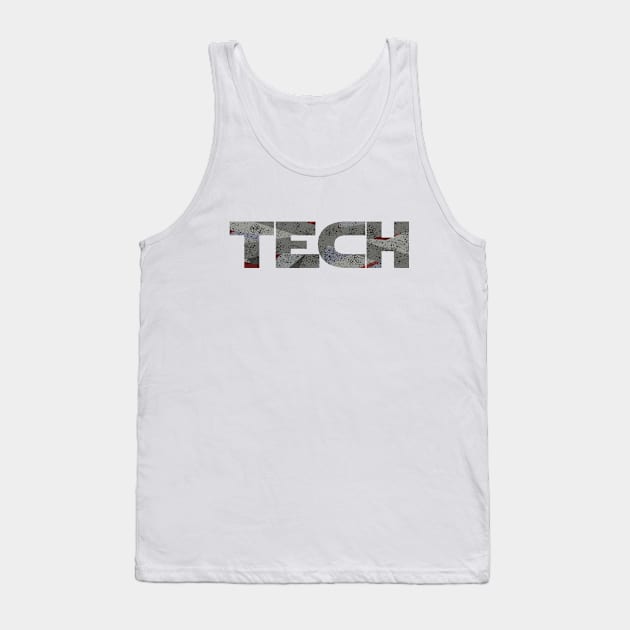 Tech Tank Top by Geek On Demand